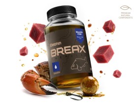 Delphin Booster BreaX/MonstaFISH Monster Krab-Tuňák 250ml,Delphin Booster BreaX/MonstaFISH Monster Krab-Tuňák 250ml