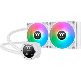 THERMALTAKE TH240 V2 Ultra ARGB bílá / AIO vodní chladič CPU / 2x 120 mm / 2000 RPM @ 25.8 dB / 57.05 CFM (CL-W404-PL12SW-A)