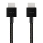 Belkin opletený kabel HDMI 2.1 Ultra HD HighSpeed černá / 2m (AV10176bt2M-BLK)