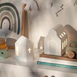 Räder Porcelánový svícen Holy Chapel, bílá barva, porcelán