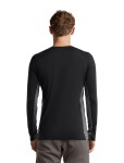 ICEBREAKER Mens Merino 125 CL Sphere LS Tee C Block, Black/Obsidian/Cb (vzorek) velikost: M