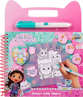 Malování vodou Gábinčin kouzelný domeček