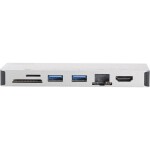 I-Tec Thunderbolt 3/USB-C Dual 4K Docking Station + USB-C to DisplayPort Cable (1,5 m) + Power Delivery 60W TB3HDMIDOCKPD