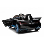 Mamido Elektrické autíčko BMW i4 černé 12V7Ah EVA kola ECO Kůže