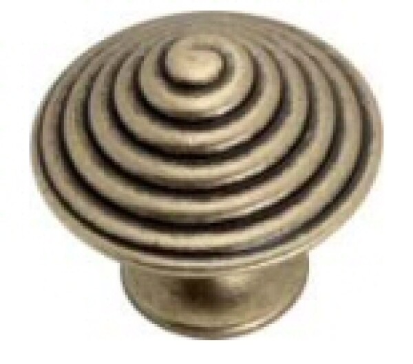 Gamet Nábytková knopka rustikální Delicato staromosaz (3105-Z)