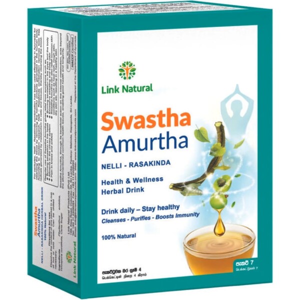 Link Natural Swastha Amurtha ájurvédský bylinný nápoj 7 sáčků