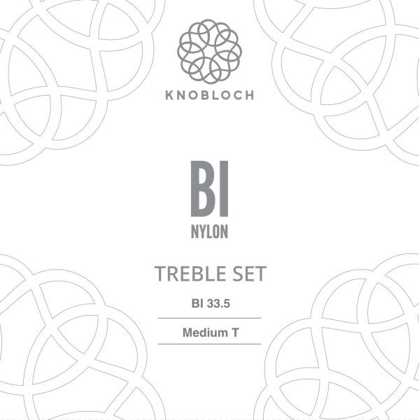 Knobloch BI Nylon Treble Set Medium Tension 33.5