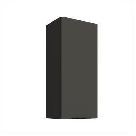 Horní skříňka Aria 40 G-90 1F Barva korpusu: Černá, Barva dvířek: GR - Graphite AFM