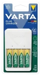 Varta Plug Charger bílá / Nabíječka baterií / 4x AA 2100 mAh / NiMH (57657101451)