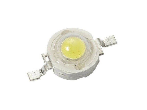 SMD LED dioda 1W - Studená bílá