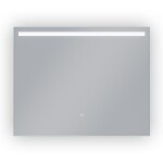 Erga Scarlet, obdélníkové LED zrcadlo 100x80cm, 690 lm, 3 barvy světla, přední osvětlení, ERG-V01-128-1080-00