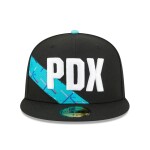 New Era Pánská kšiltovka Portland Trail Blazers NBA 2025-26 City Edition 59FIFTY Fitted Velikost: 7 3/8