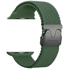Beline řemínek Woven Nylon Parachute olivová / Řemínek pro Apple Watch / 38/40/41 mm / Nylon
