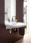 VILLEROY & BOCH - ViCare Umyvadlo Vita 560x550 mm, s přepadem otvor pro baterii, CeramicPlus, alpská bílá 411955R1