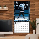 JF Turner Kalendář NHL Mascots 2027 Wall Calendar