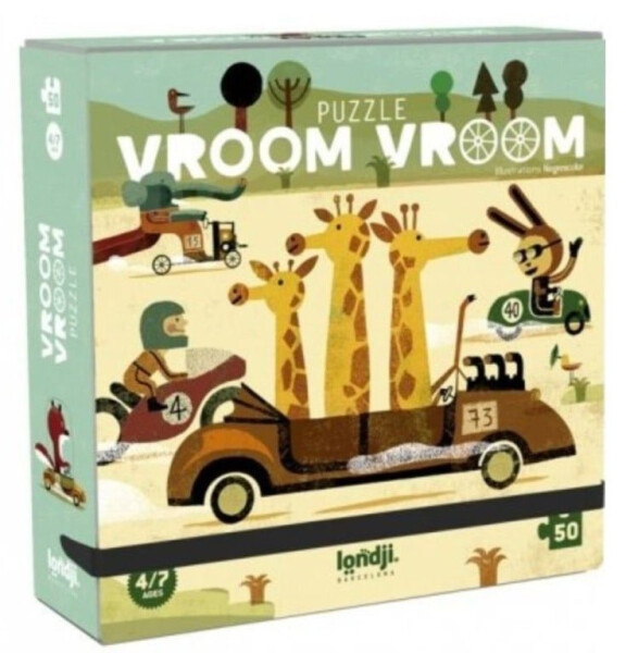 LONDJI Puzzle Velké závody - 50 pcs
