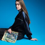 Taštičky na zip 3 ks LOQI WILLIAM MORRIS The Strawberry Thief