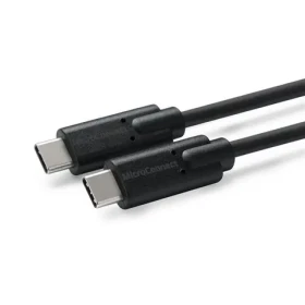 MicroConnect kabel USB3.2 C (M) - USB3.2 C (M) Gen2x2 0.5m černá / 20000Mbit/s (USB3.2CC0.5)