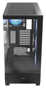 Fortron FSP M370-BA černá / Skříň / Midi Tower / ATX / 4× ARGB 120mm / GPU 400mm / bez zdroje (POC0000370)