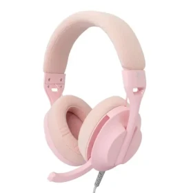 White Shark PARROT růžová / herní headset / mikrofon / 1.8m / 3.5mm / PC PS4/5 Mac (PARROT-P)