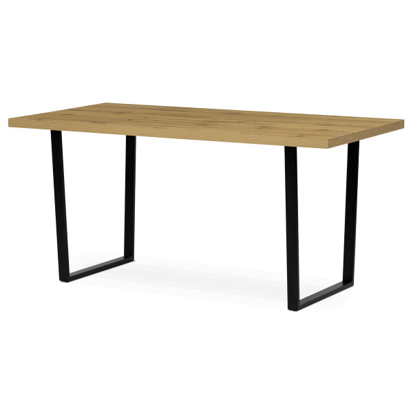 Jídelní stůl 160x80cm, lamino, dub, HT-R5216 OAK