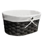 Erga Verona SO, univerzální košík 30x19x14 cm, černá, ERG-SEP-10KOSVER30SOB