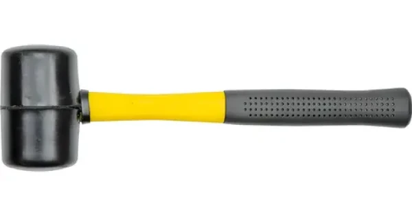 Vorel Palička gumová 66 mm / Palička / rukojeť ze skleněných vláken / 875 g (TO-33905)