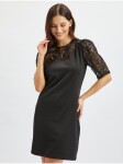 Orsay Černé dámské šaty krajkou dámské