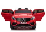 Mamido Dětské elektrické autíčko Mercedes GLC 63S 4x4 dvoumístné červené