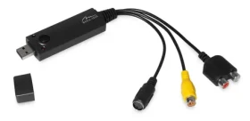 Media-Tech VIDEO GRABBER Analogový audio-video konvertor / USB 2.0 / Podporované systémy PAL | NTSC | Secam_L (MT4169)
