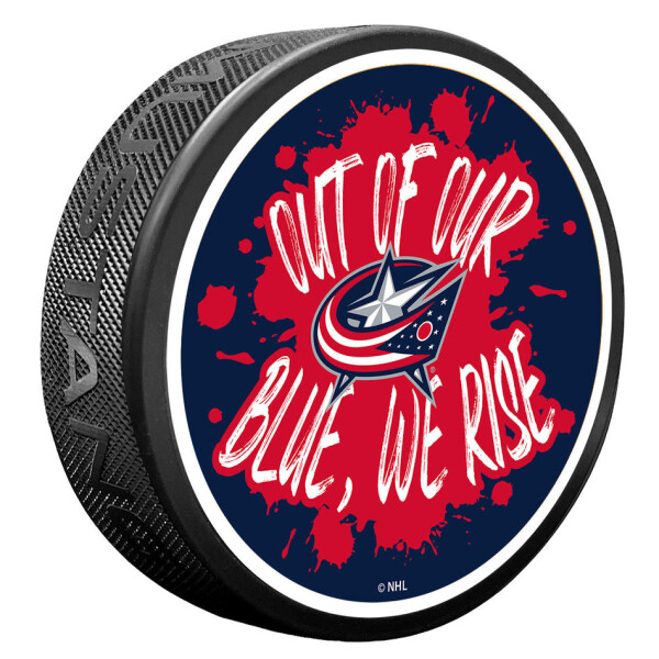 Mustang Puk Columbus Blue Jackets NHL Slogan