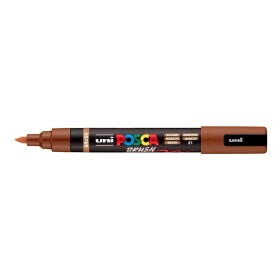 Uni Posca PC-5BR 1-4 mm štětcový hrot hnědý 21