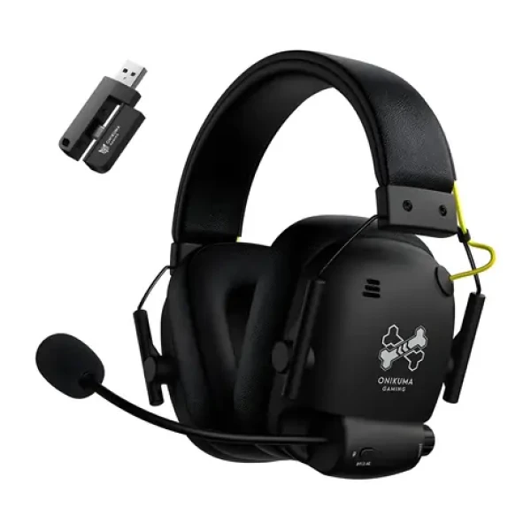 Onikuma GT888 černá / Herní sluchátka / Bluetooth / ANC / výdrž 60 h / rychlonabíjení USB-C (GT888)