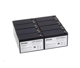 Baterie - FUKAWA FWU-27 sada baterií za RBC27 (12V/9Ah, 8ks) EDF_295621