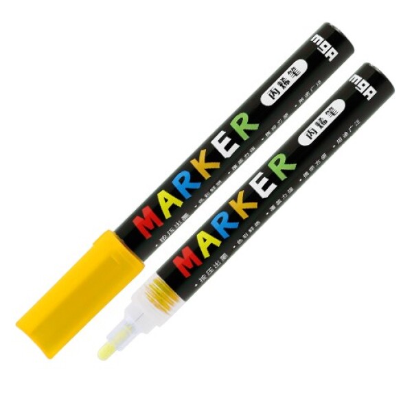 M&G M&G, Acrylic Marker, akrylový popisovač, 2 mm, 1 ks Barva MG popisovač: Light Yellow