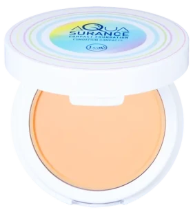 J.Cat Beauty Aquasurance Compact Foundation Porcelain / Kompaktní make-up / Střední až plné krytí (10602237)