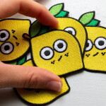 Studio Arhoj Nášivka Limone, žlutá barva