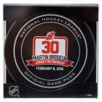 Fanatics Puk Martin Brodeur February 9, 2016 Retirement Night Official Game Puck