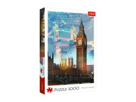 Trefl Puzzle Londýn za úsvitu / 1000 dílků