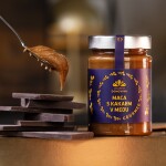 Včelařství Domovina GOURMED Maca s kakaem v medu Hmotnost: 400 g