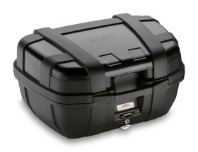 Trk52B kufr Givi Trekker černý s černým hliníkovým víkem (Monokey), objem 52 ltr.
