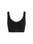 Dámská merino podprsenka ICEBREAKER Wmns Queens Clasp Bra, Black velikost: S