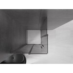 MEXEN/S - Velar L Duo sprchový kout, posuvné dveře 80 x 80, grafit, grafit metal 871-080-080-02-43-95