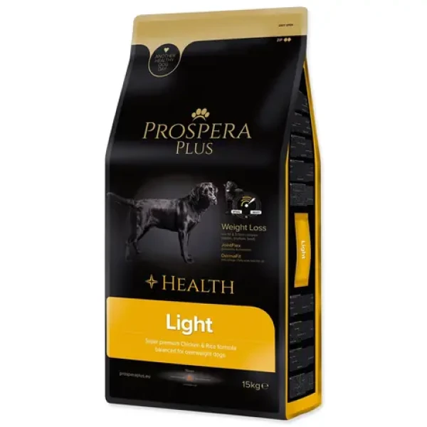 Prospera Plus Light kuře s rýží 15kg / Granule pro dospělé psy (1514-10908)