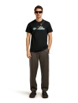 ICEBREAKER Mens Mer 150 Tech Lite SS Tee Transportage, Black velikost: S