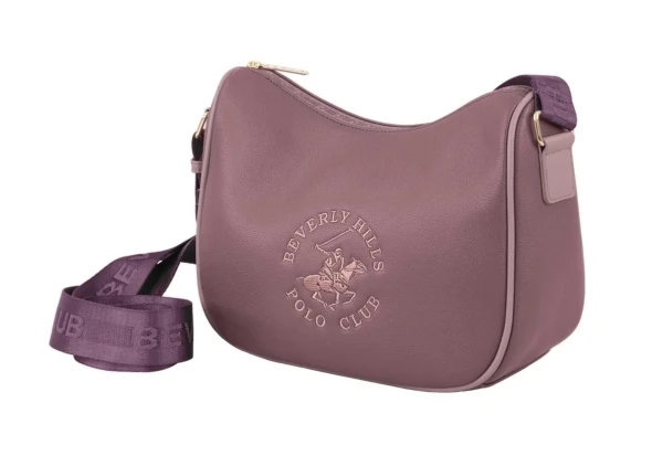 Dámská kabelka Beverly Hills Polo Club BH-4264-14 růžová 6 L