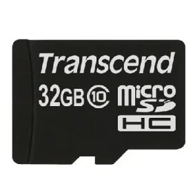 Transcend microSDHC 32GB / microSDHC / 32GB / Class 10 / bez adaptéru (TS32GUSDC10)