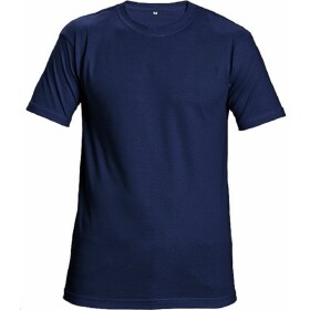 Triko TEESTA unisex navy s krátkým rukávem 100% bavlna XS navy