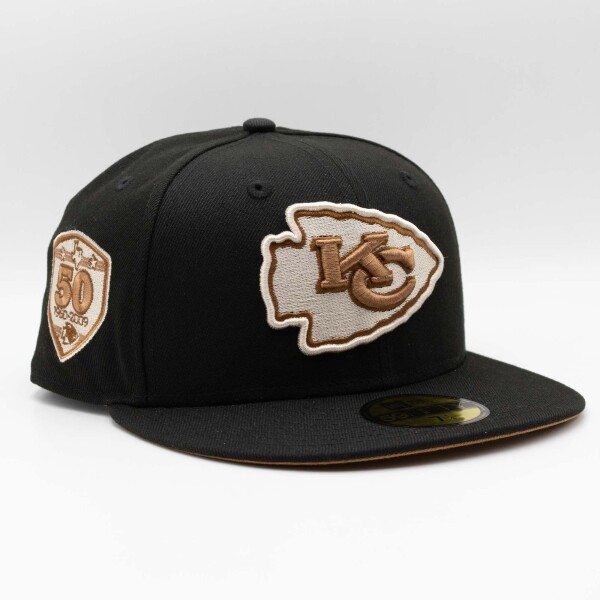 New Era Pánská kšiltovka Kansas City Chiefs NFL 50th Anniversary 59FIFTY Fitted Velikost: 7 1/8