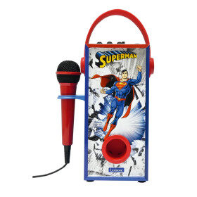 Lexibook bluetooth reproduktor Superman s mikrofonem a světelnými efekty - Alltoys Lexibook